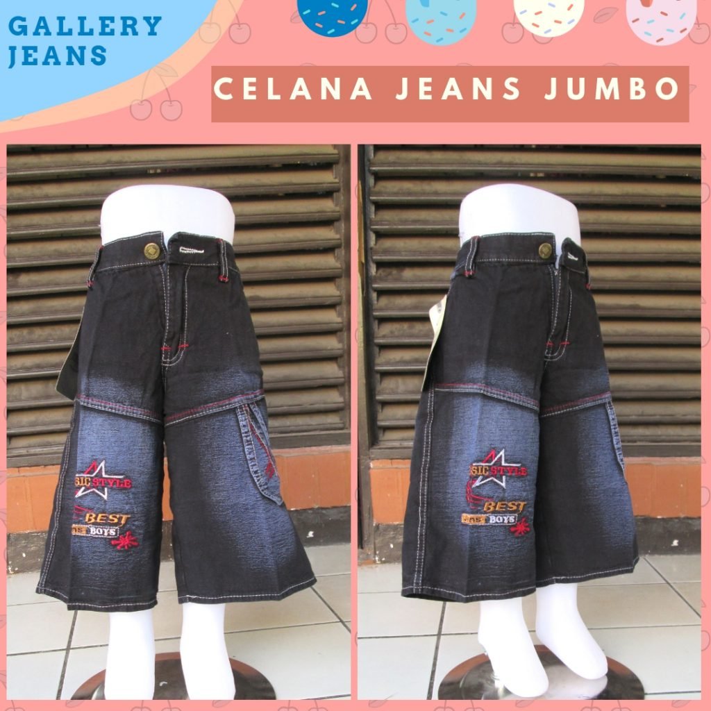 Konveksi Celana Jeans Jumbo Anak Laki Laki Murah di Bandung