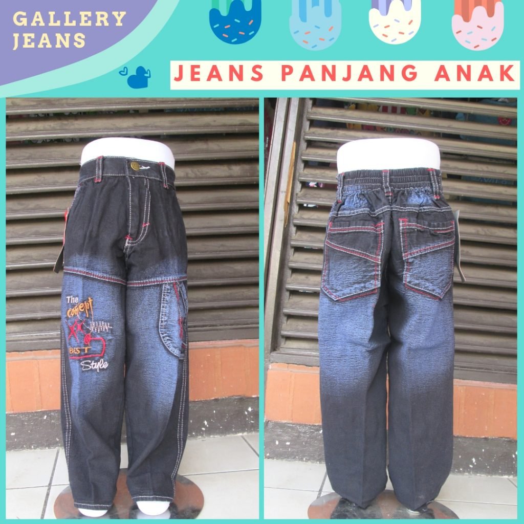 Distributor Celana Jeans Panjang Anak Laki Laki Murah di Bandung