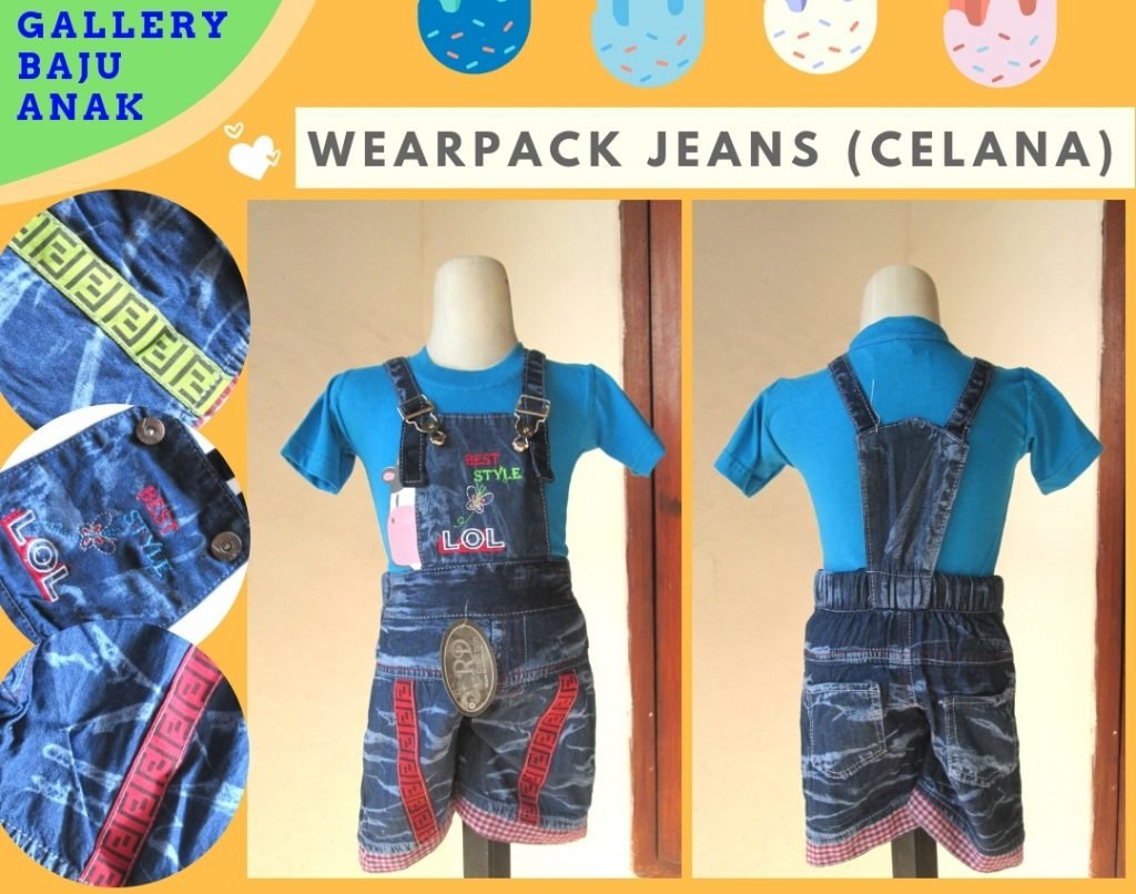 Konveksi Wearpack Jeans Anak Termurah di Bandung