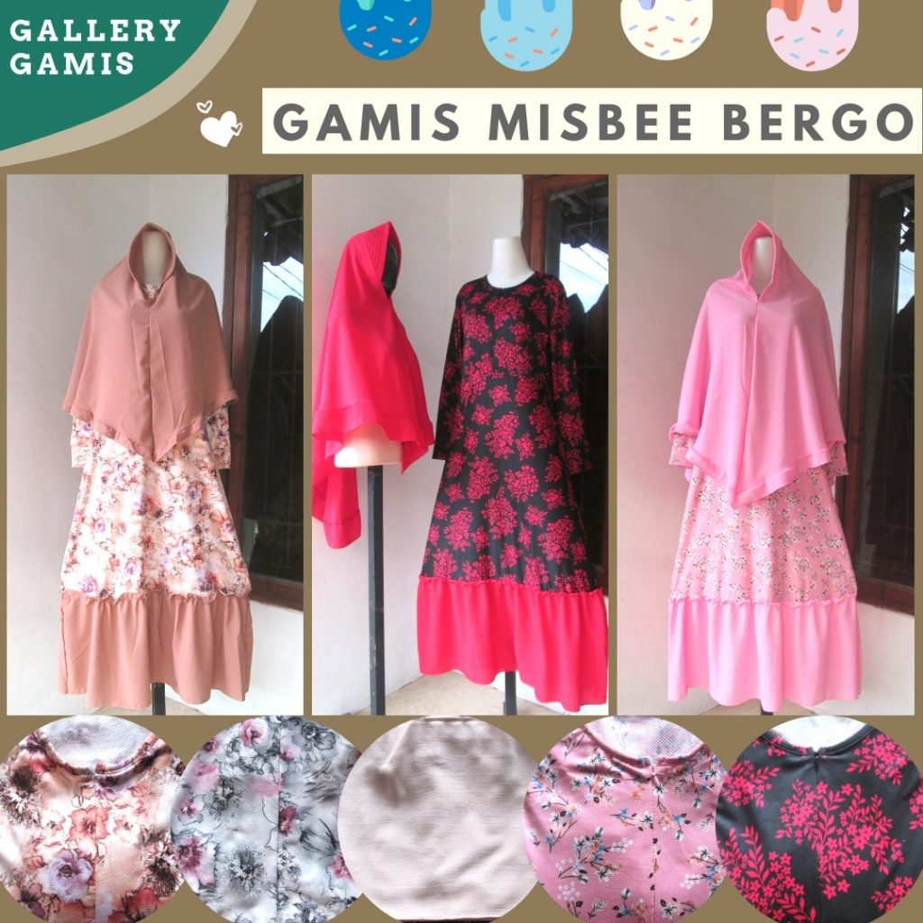Distributor Gamis Misbee Bergo Syar'i Murah di Bandung